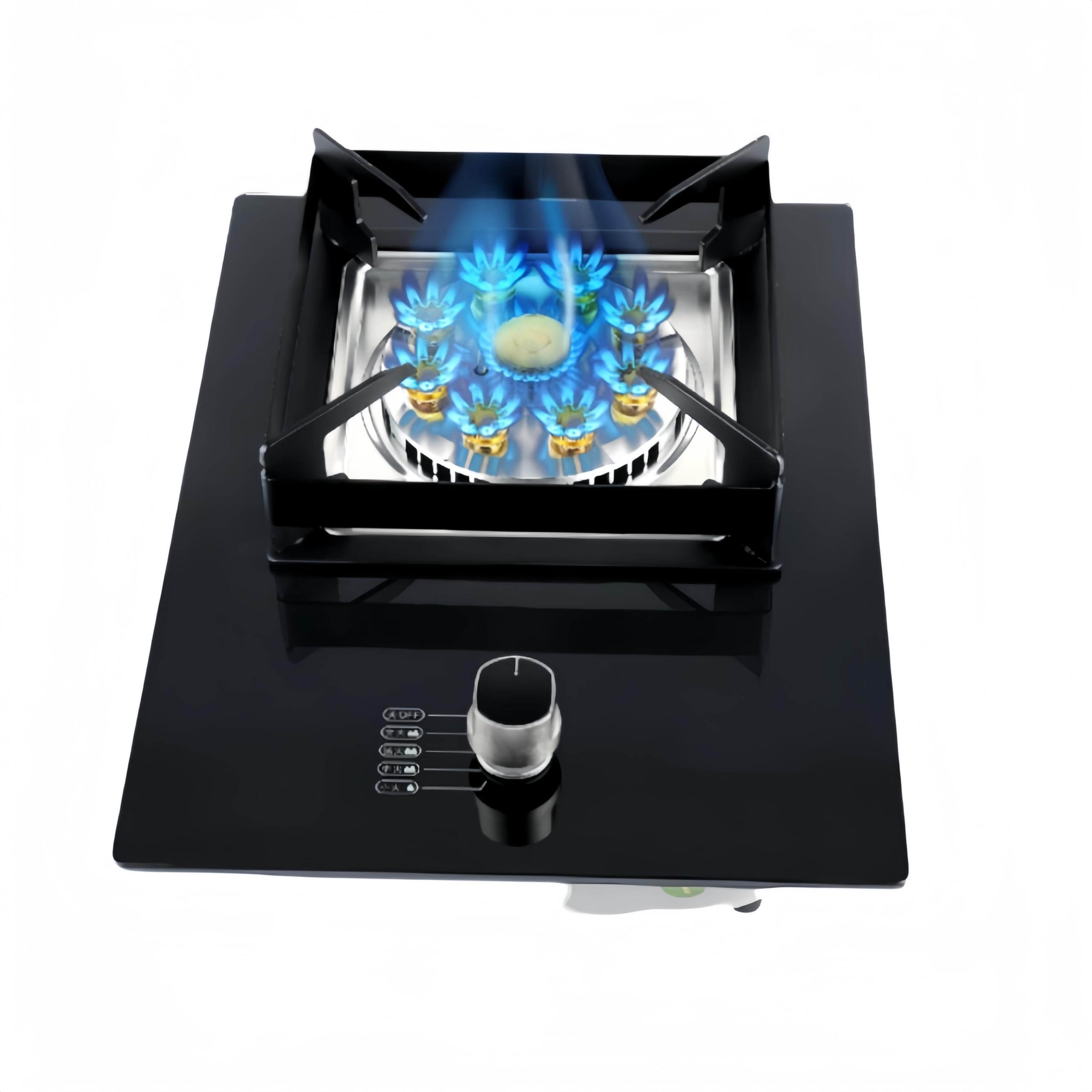 Amazon.co.jp : WXQガスコンロビルトインガスコンロ 7.0Kw 9個口火力